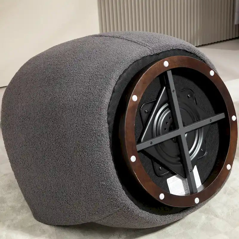 Fauteuil pivotant Grey 37.2 avec rangement
