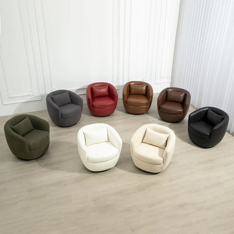 Fauteuil pivotant Grey 37.2 avec rangement