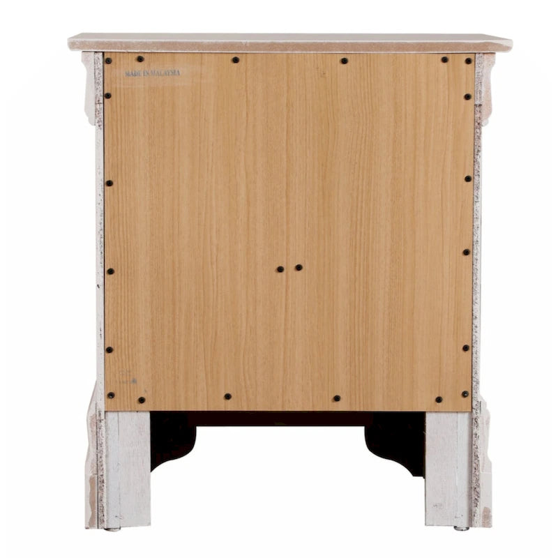 Table de chevet en bois massif naturel