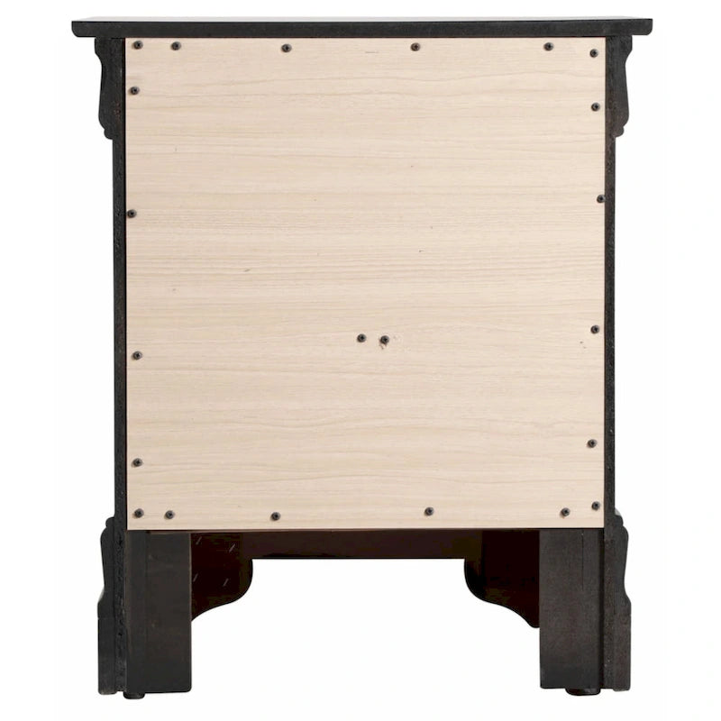 Table de chevet en bois massif naturel