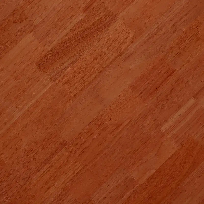 Table basse en bois avec détails en rotin synthétique