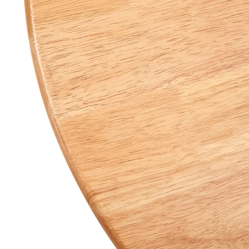 Table basse en bois avec détails en rotin synthétique