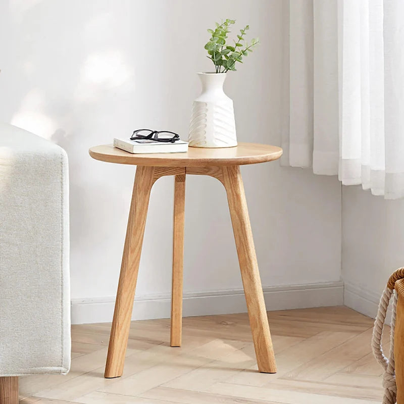 Petite table d'appoint ronde