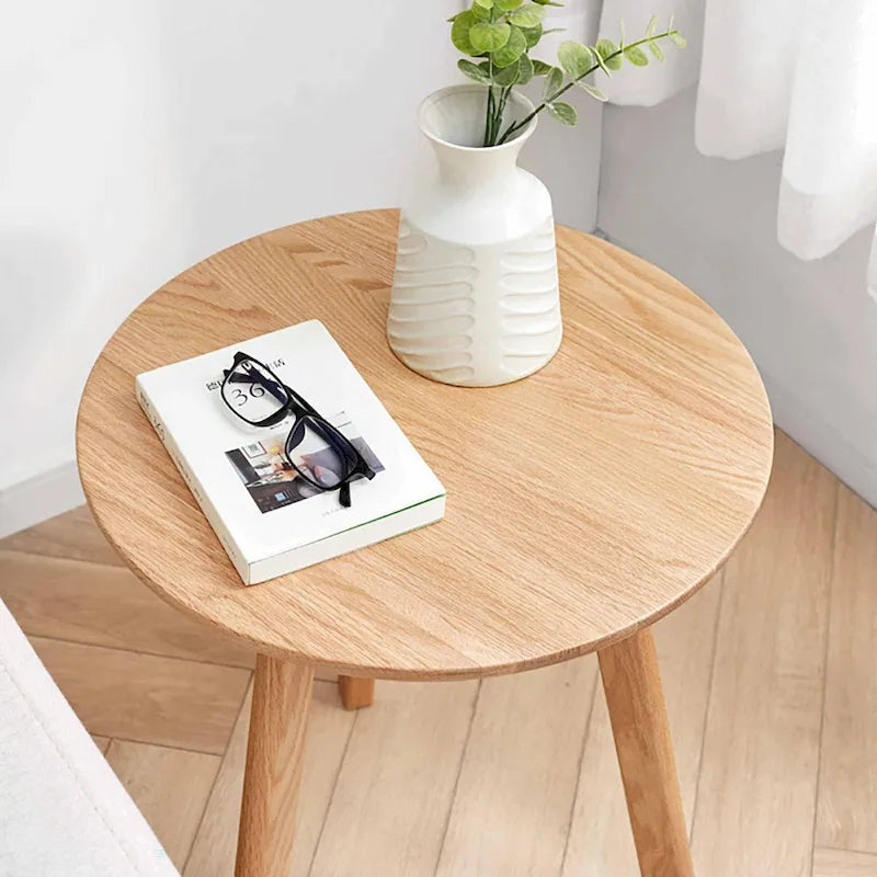 Petite table d'appoint ronde
