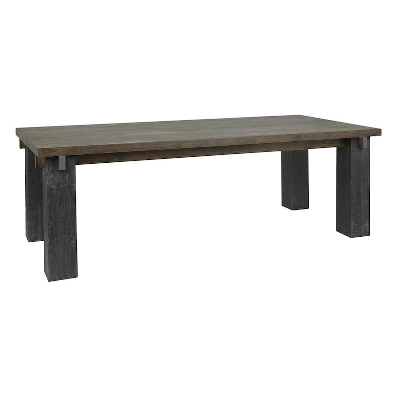 Recyclage de tables de salle à manger en bois massif