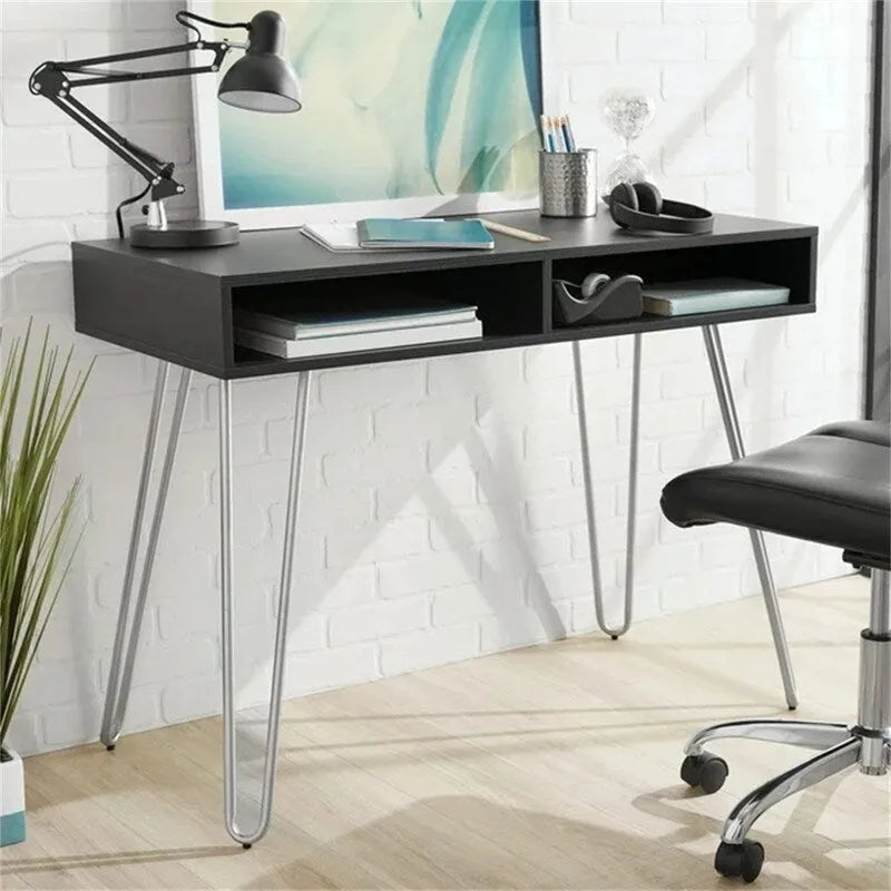 Bureau à pieds épingle