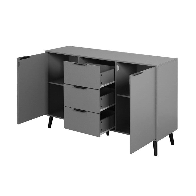 47.2 Meuble de cuisine avec 3 tiroirs et 2 portes