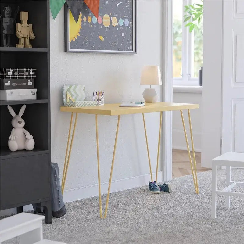 Bureau d'ordinateur rétro